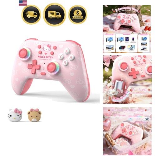 Pink switch controller hello - pink, controller,hello